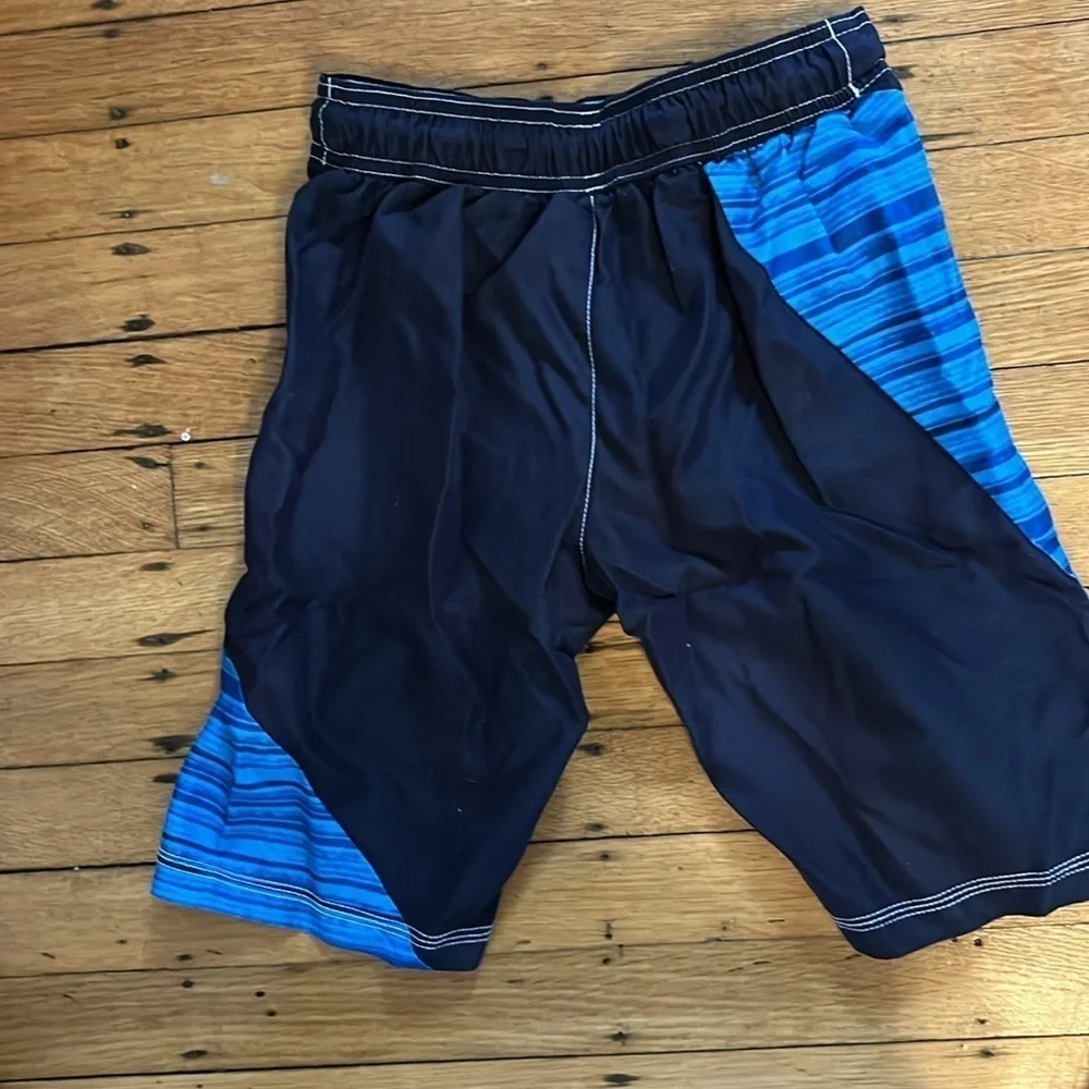 Drawstring swim trunks